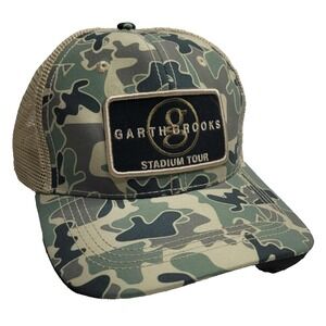 Garth Brooks Signature 7 Series Stadium Tour Duck Camo Retro Mesh‎ Snapback Hat